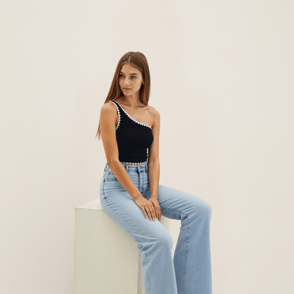 Women's High Waist Pants Elastic Slim Fit 3