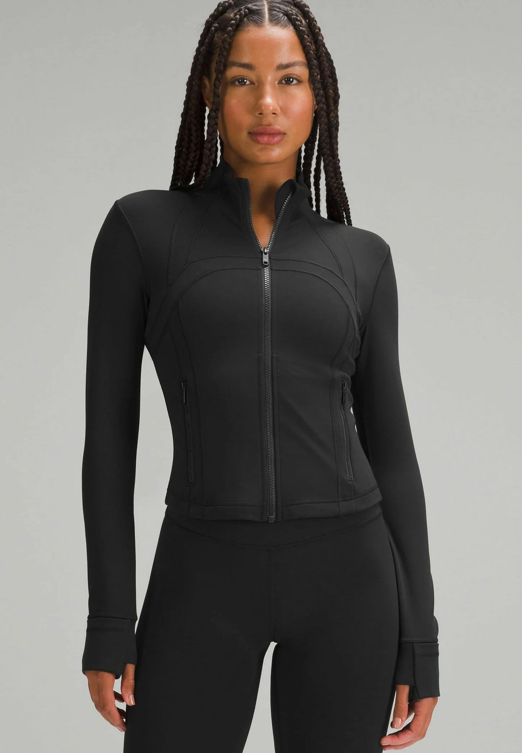 Fitness Studio BBL-Jacke mit schmaler Passform und atmungsaktivem Material für bequemes Training – erhältlich in mehreren Farben-1