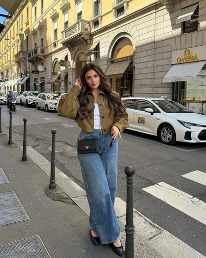 Women’s Pleated Jacket – Elegant & Stylish Outerwear