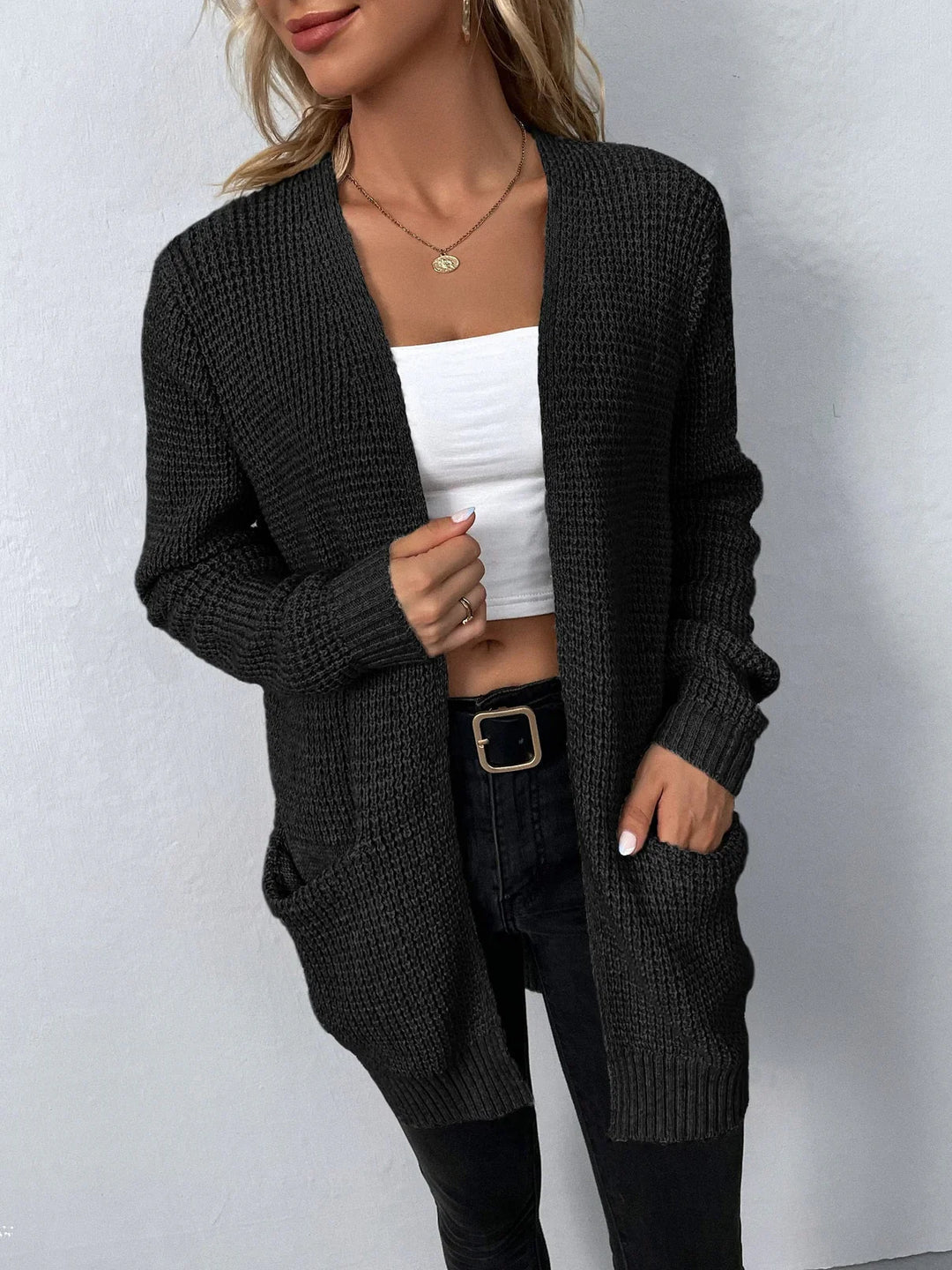 Long-sleeved cardigan for women | Classic
