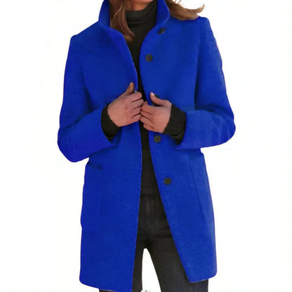 Women's - Coat - Chic - Effortless Elegance - Ideal for Fall/Winter