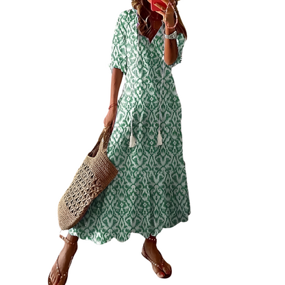 Women's  - Long Dress - Chic - Ideal for Summer