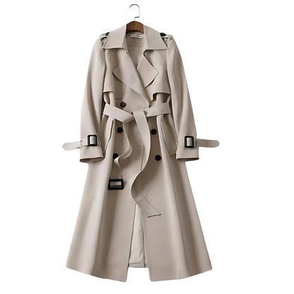 Women's - Trench Coat - Elegant - Fashionable - Ideal for Fall/Winter