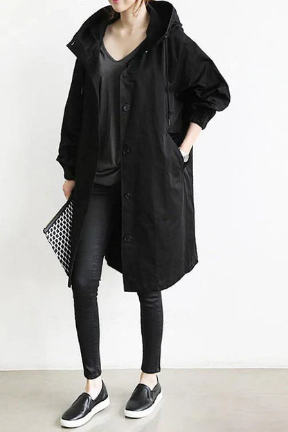 Belezza - waterproof trench coat with hood