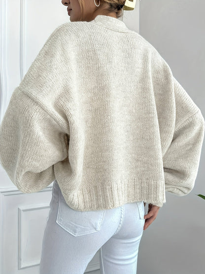 Casual Cotton Cardigan for Women | Ideal for Winter