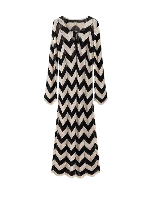 Women's Lace Dress V-Neck Fitted for Formal Occasions 4