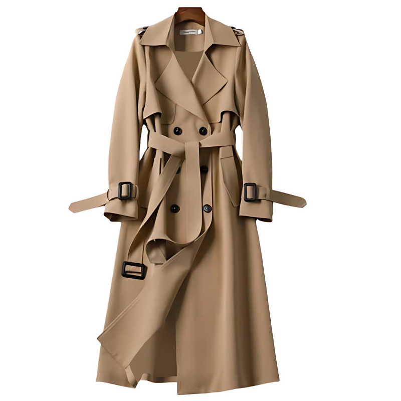 Women's - Trench Coat - Elegant - Fashionable - Ideal for Fall/Winter