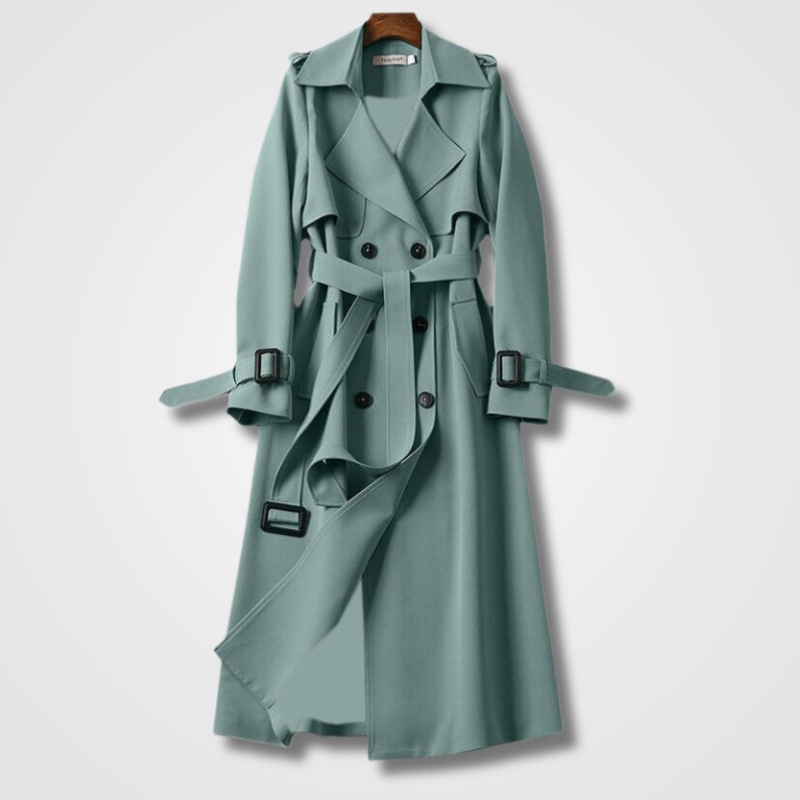 Women's- Elegant Women's Spring Trench Coat - for Women | Great for Formal Occasions