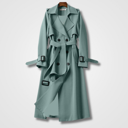 Women's- Elegant Women's Spring Trench Coat - for Women | Great for Formal Occasions