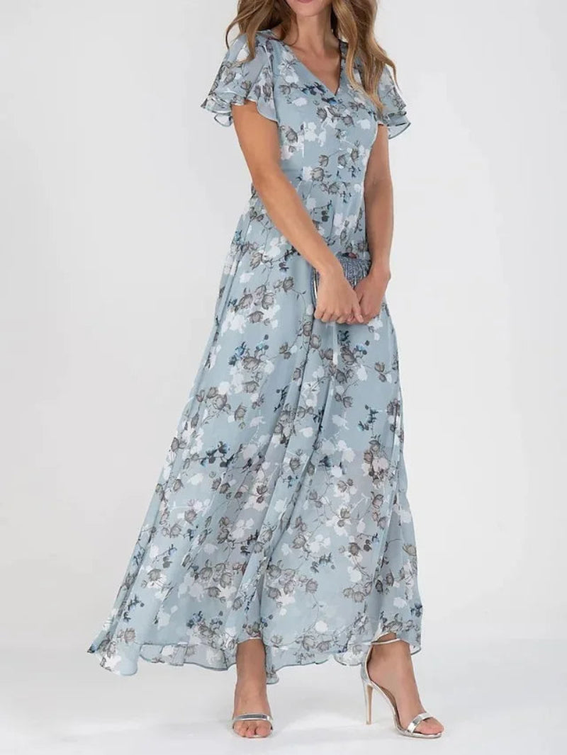Casual Floral Maxi Dress | Great for Summer Days