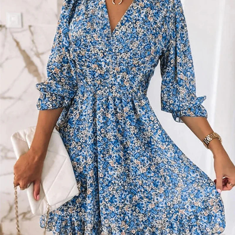 Women's - Mini Dress - Elegant - Great for Casual Days