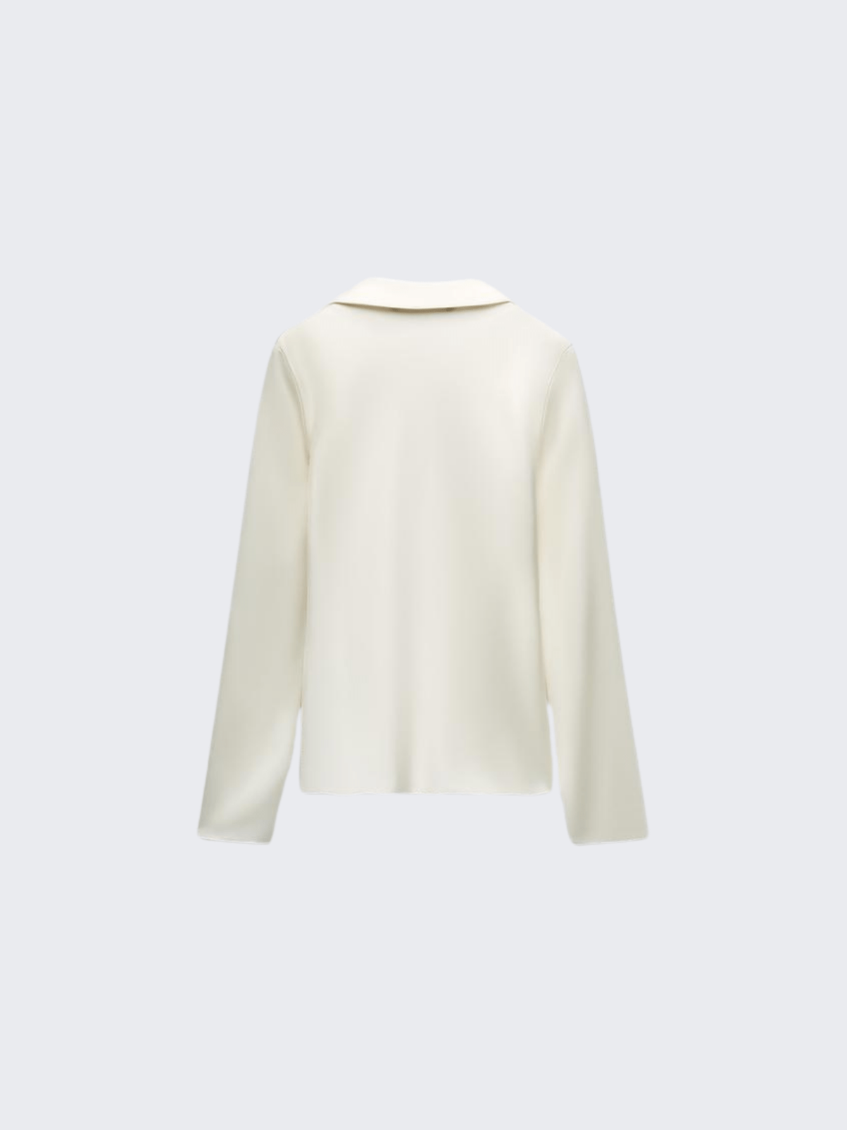 Women's Satin Blouse with Front-Tie Detail 4
