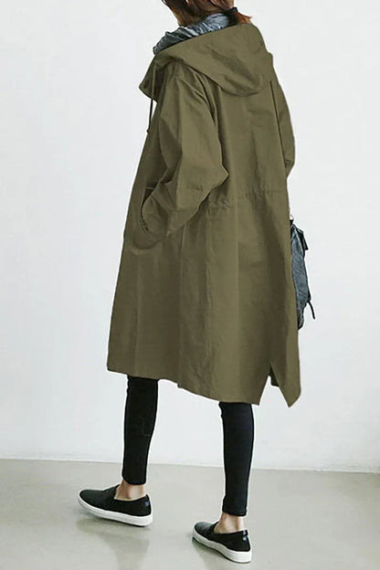 Belezza - waterproof trench coat with hood