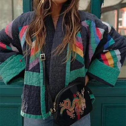 Ena Retro Revival Coat – Vintage-Inspired Classic Outerwear