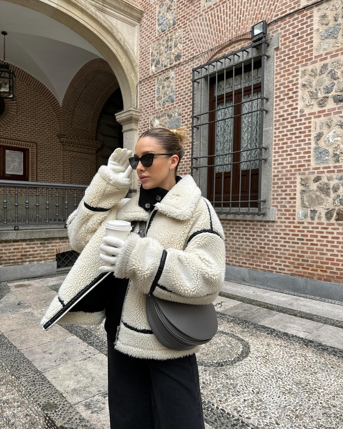 Women Faux Shearling Jacket – Warm Winter Coat