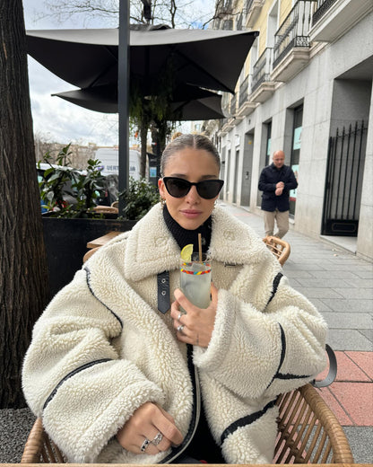Women Faux Shearling Jacket – Warm Winter Coat