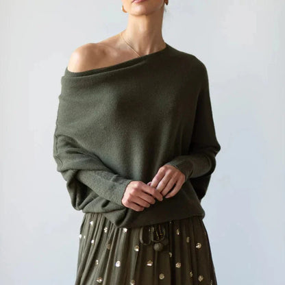 Women's - Loose Sweater - Classic - Modern Style - Ideal for Autumn