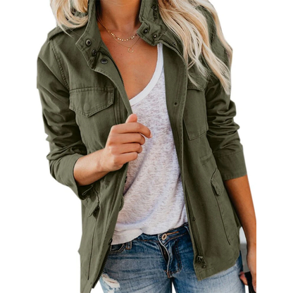 Modern Chic Jacket for Women | Zipper
