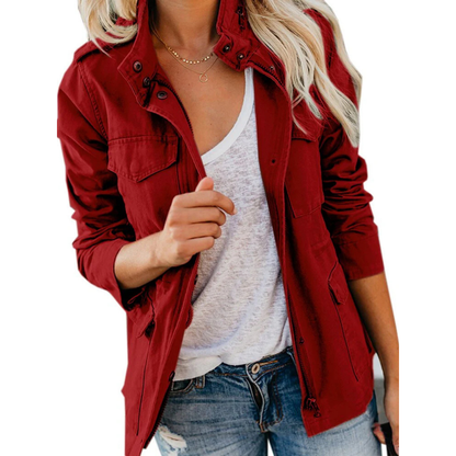 Modern Chic Jacket for Women | Zipper