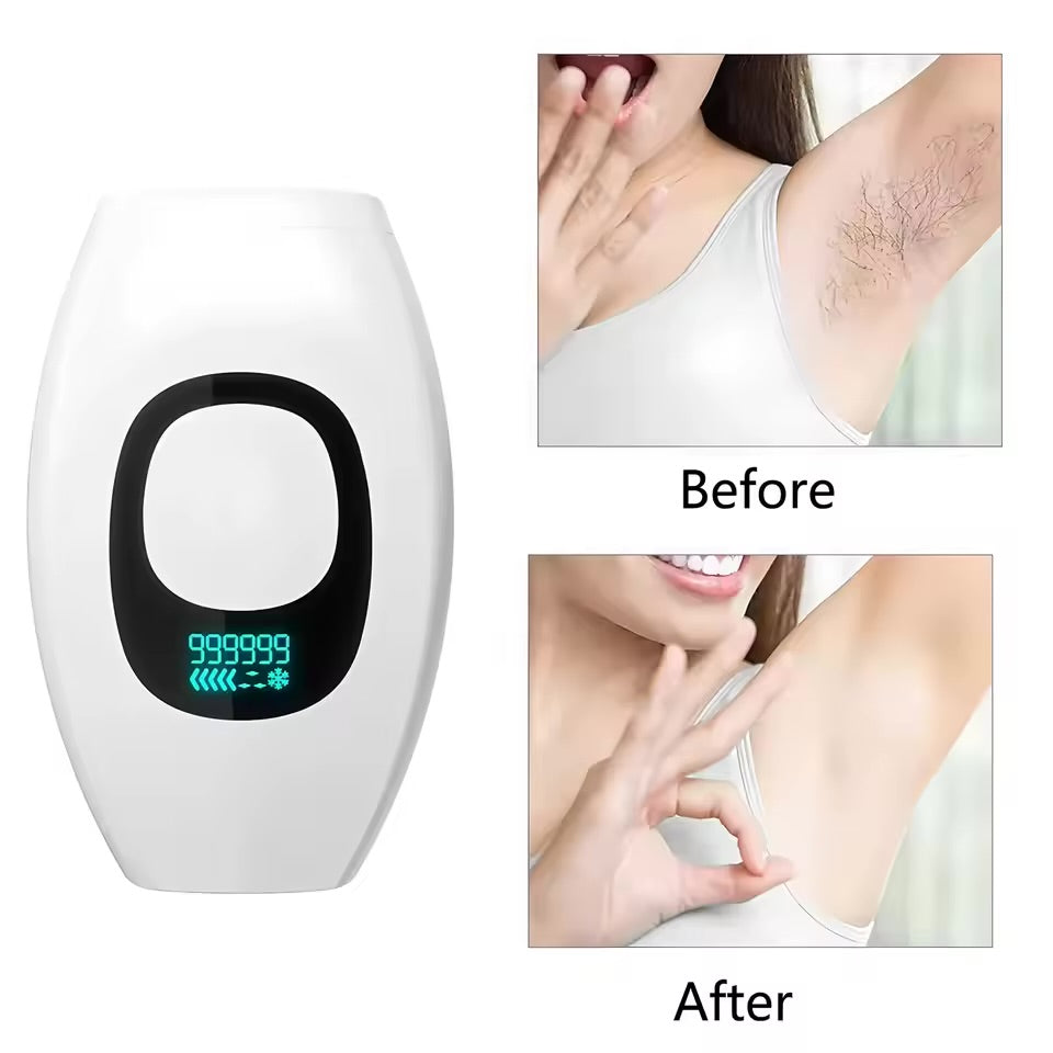 Women's IPL Laser Hair Removal Device for Body and Face