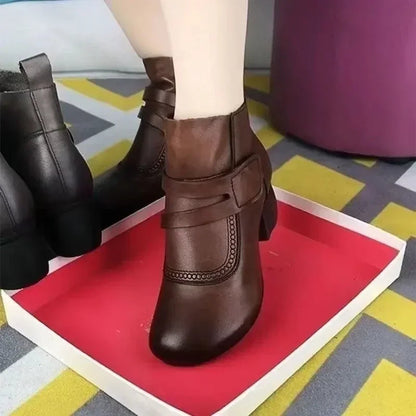Ankle Boots with Heel for Women | Eco-Friendly Materials