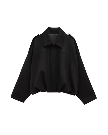 Women's Suede Bomber Jacket – Classic and Stylish Outerwear
