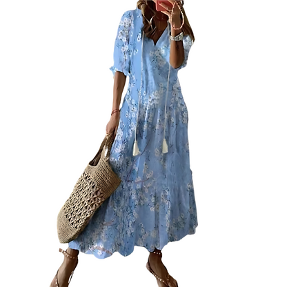 Women's  - Long Dress - Chic - Ideal for Summer