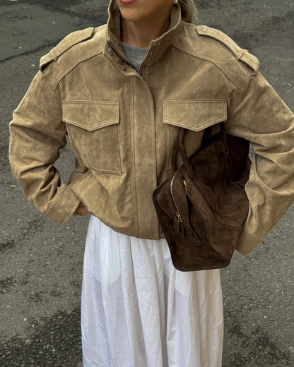 Women’s Suede Jacket – Chic & Versatile Outerwear