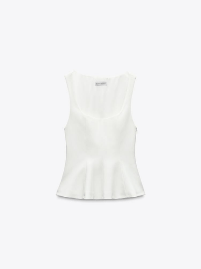 Women's Tank Top Viscose Sleeveless Going Out Top 3