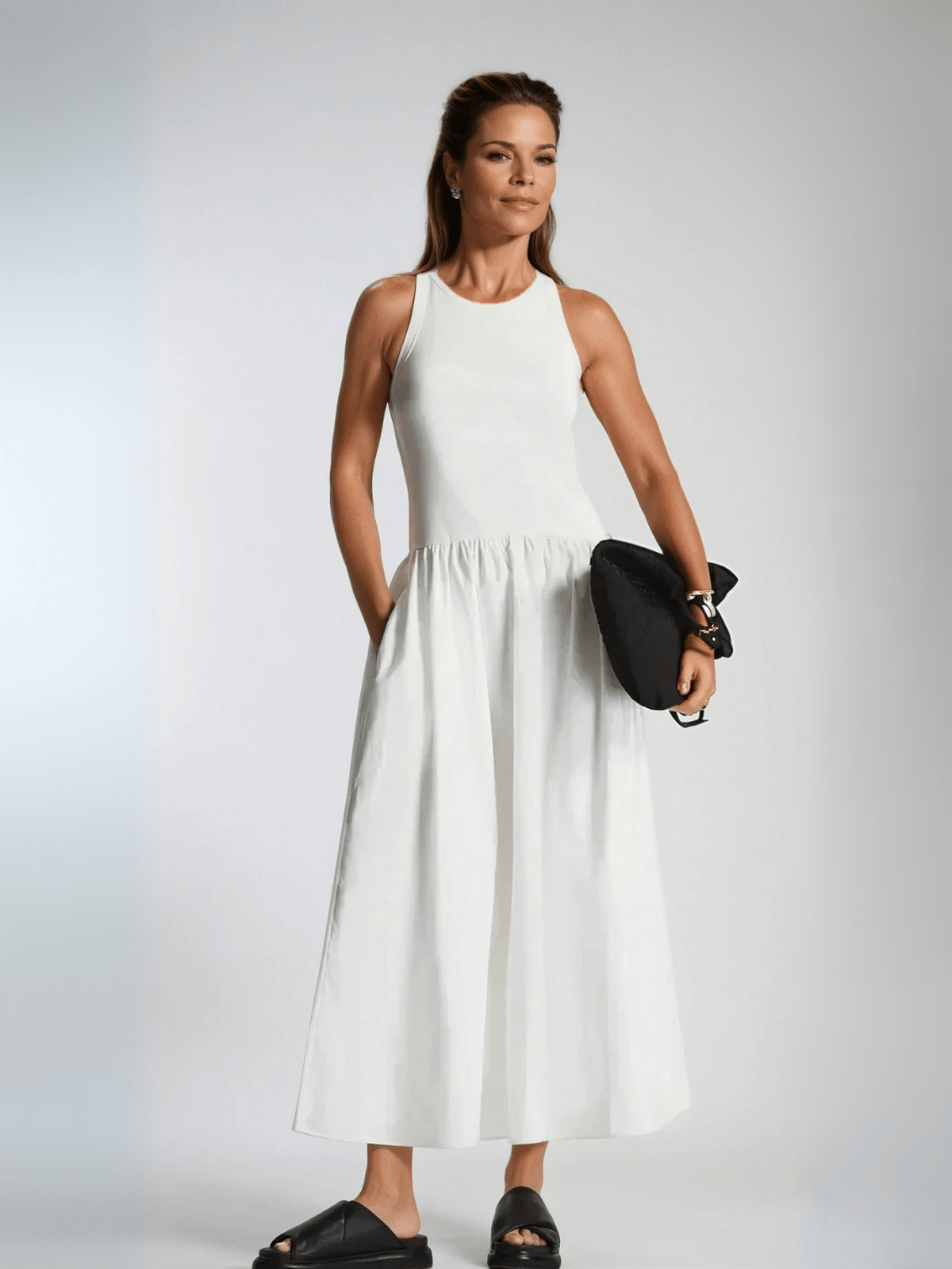 Women's Casual Summer Dress Cotton 5
