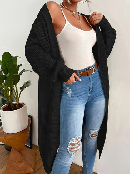 Casual Drop Shoulder Duster Cardigan for Women | Great for Casual Days