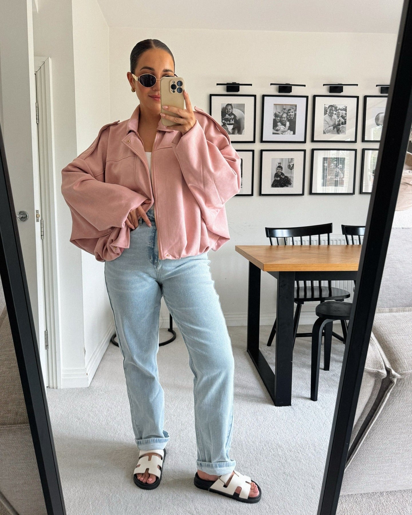 Women's Suede Bomber Jacket – Classic and Stylish Outerwear