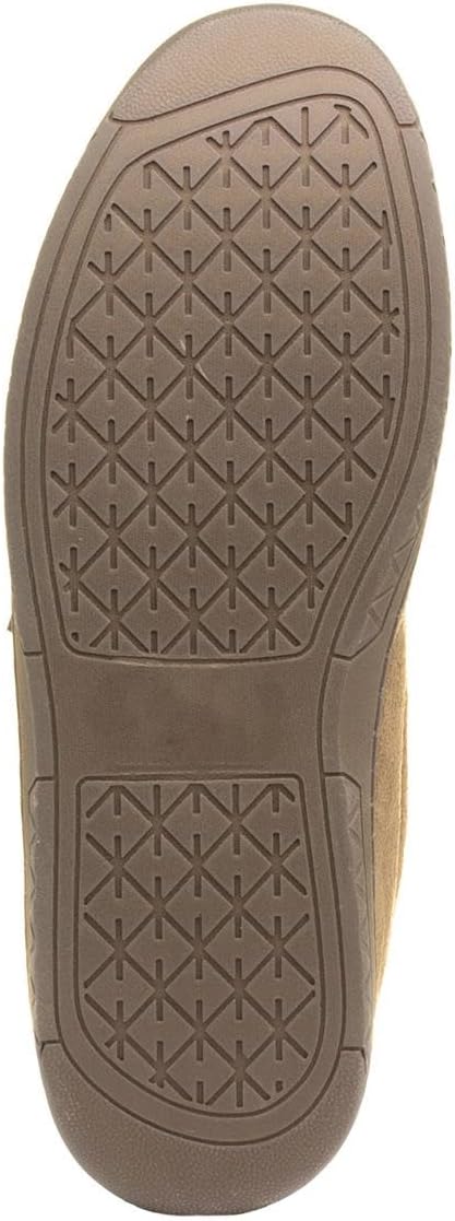 Men’s Moccasin Slippers | Grey Indoor Winter Shoes