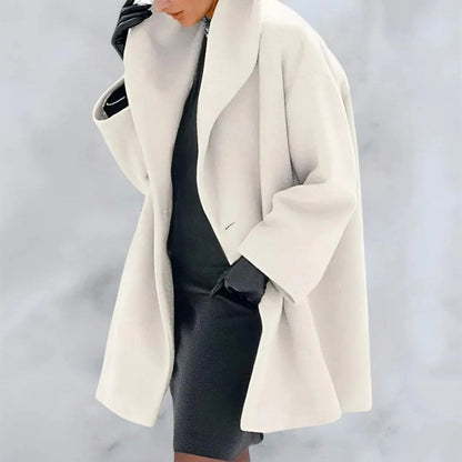 Women's - Elegant Winter Coat - Chic/Elegant - Fashionable - Ideal for Autumn/Winter