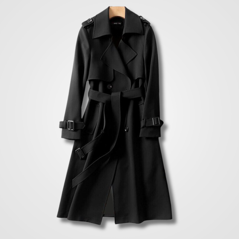 Women's- Elegant Women's Spring Trench Coat - for Women | Great for Formal Occasions