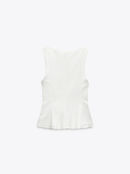 Women's Tank Top Viscose Sleeveless Going Out Top 4