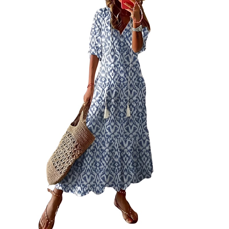 Women's  - Long Dress - Chic - Ideal for Summer