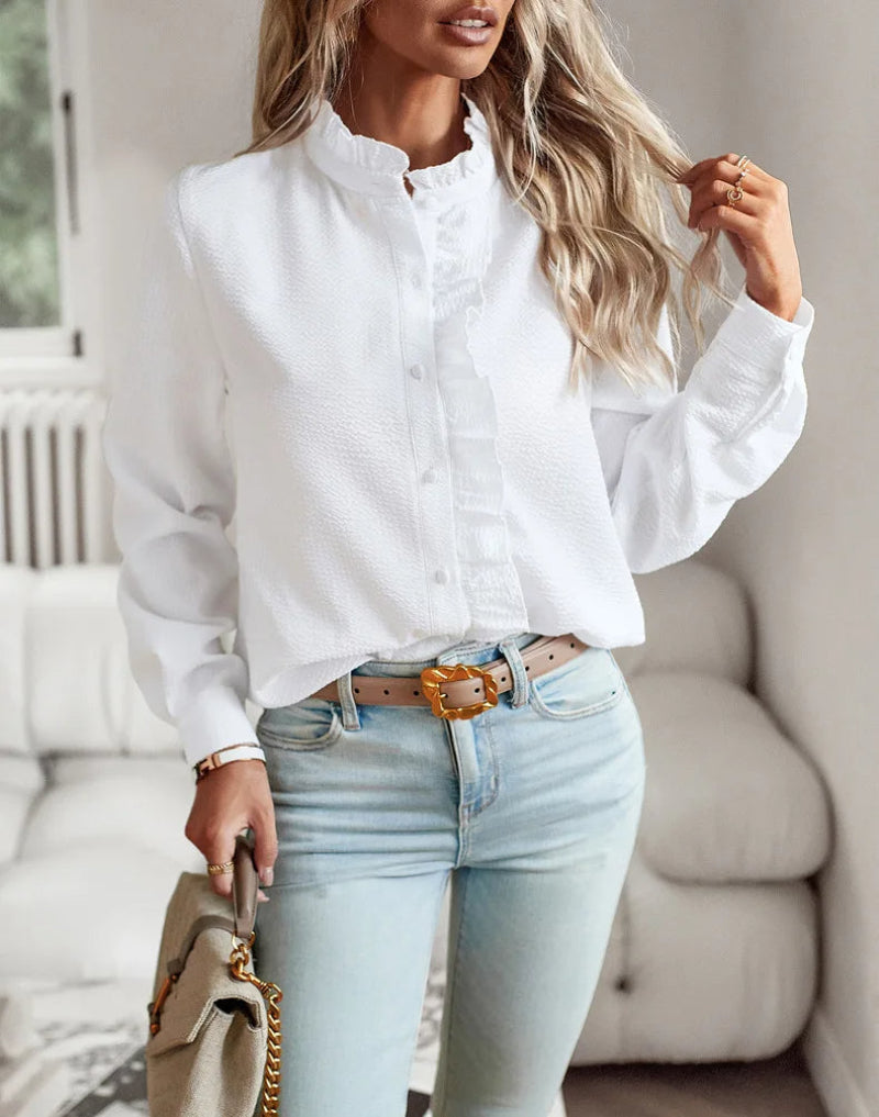 Women's Shirt - Elegant - Modern Style - For Formal Occasions