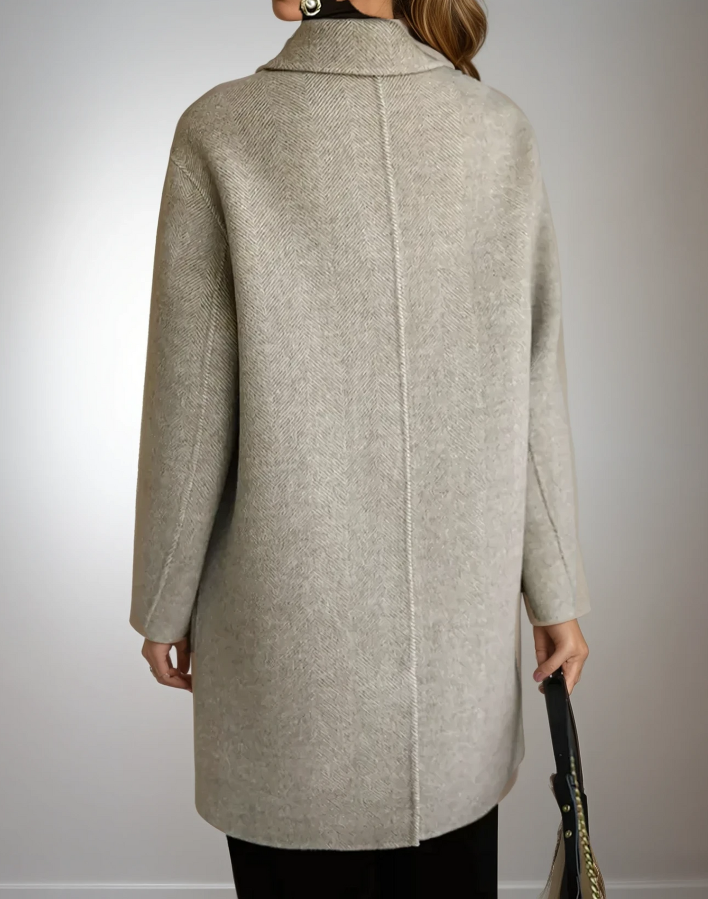 Elegant Women’s Stylish Overcoat | Classic Autumn & Winter Outerwear