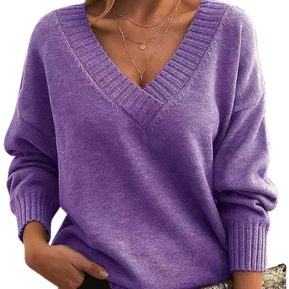 Women's Elegant Sweater – Soft Knit, Classic Design