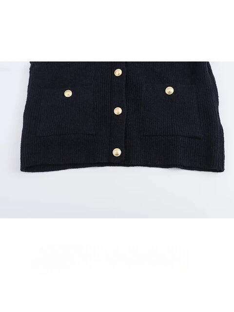 Women's Sweater Vest High-Quality Fabric Sleeveless 4
