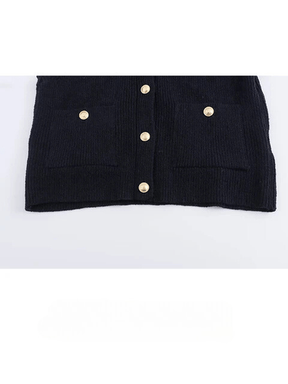 Women's Sweater Vest High-Quality Fabric Sleeveless 4