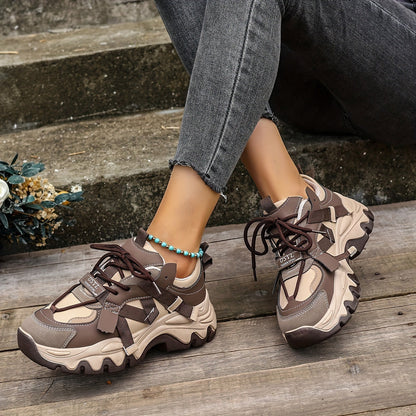 Casual Color Block Sneakers for Women | Great for Casual Days