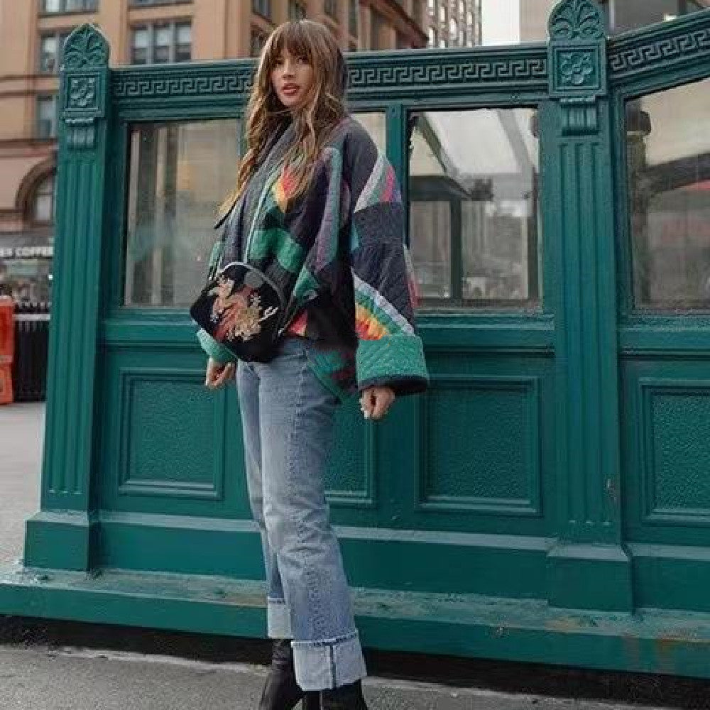 Ena Retro Revival Coat – Vintage-Inspired Classic Outerwear