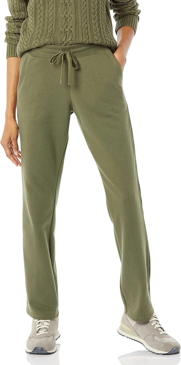 Essentials Women’s Straight-Leg Sweatpants with Drawstring | Autumn & Winter