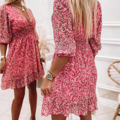 Women's - Mini Dress - Elegant - Great for Casual Days