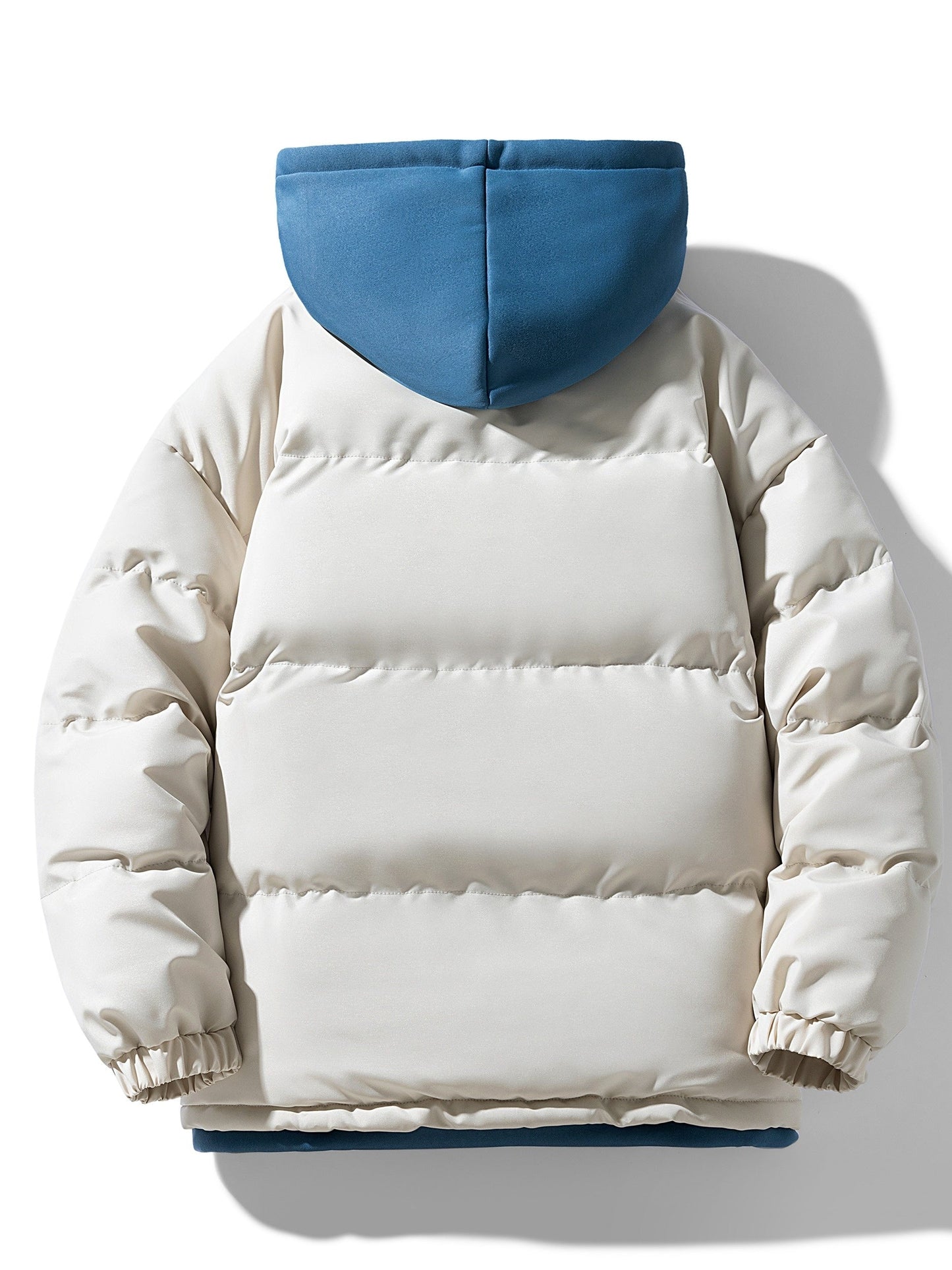 Casual Fake Two Piece Hooded Winter Jacket for Men | Great for Casual Days