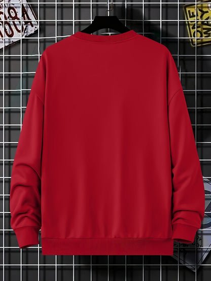 Casual Cotton Pullover Sweatshirt for Men | Great for Casual Days