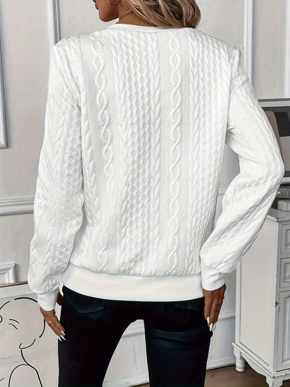 Women’s Zip-Up Jumper – Casual & Comfortable Knitwear