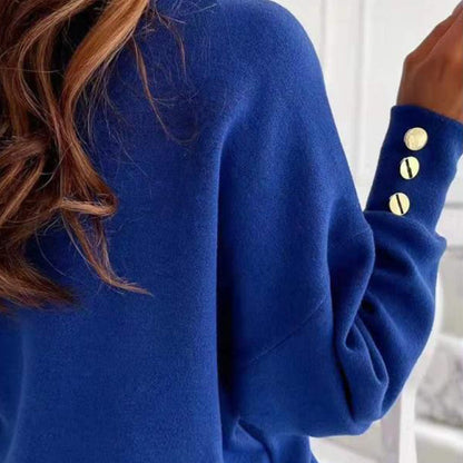 Women's Elegant V-Neck Sweater – Soft Knit, Casual & Stylish